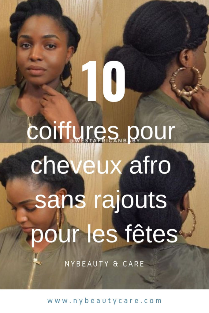 les coiffures afro sans rajouts pour les fetes