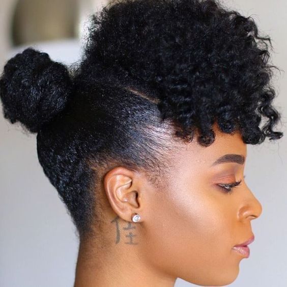 modèles de coiffures afro sans rajouts