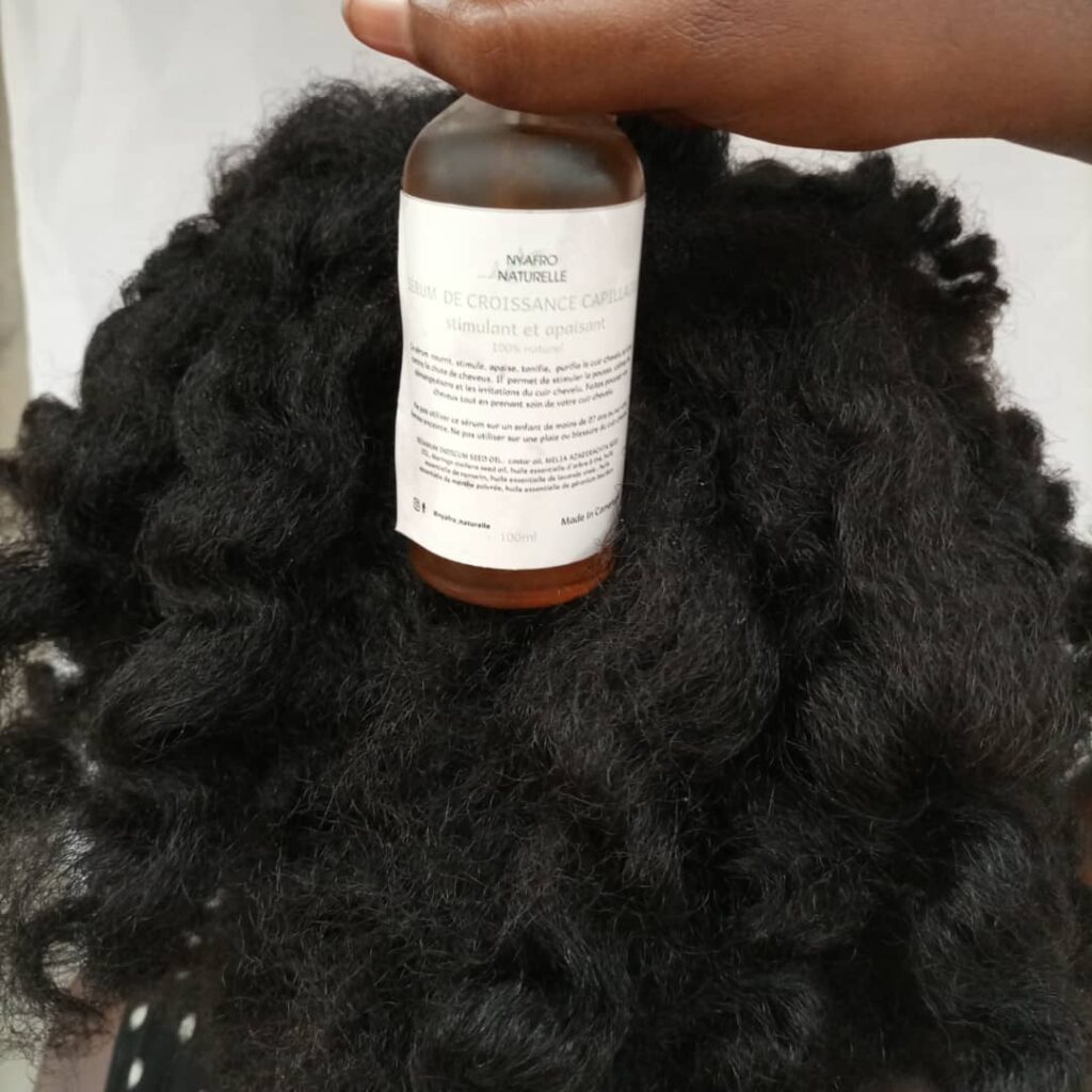 l'huile d'amla sur cheveux crépus, frisés ou bouclés - NYBeauty & Care